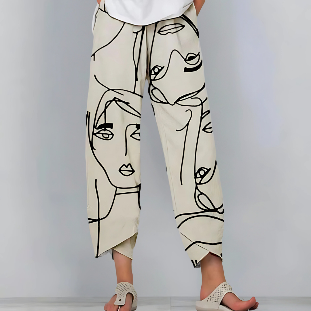 Tilda Luftige Weite Hose