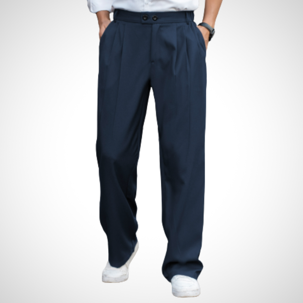 Herrenhose mit Bundverlängerung und Seitentaschen