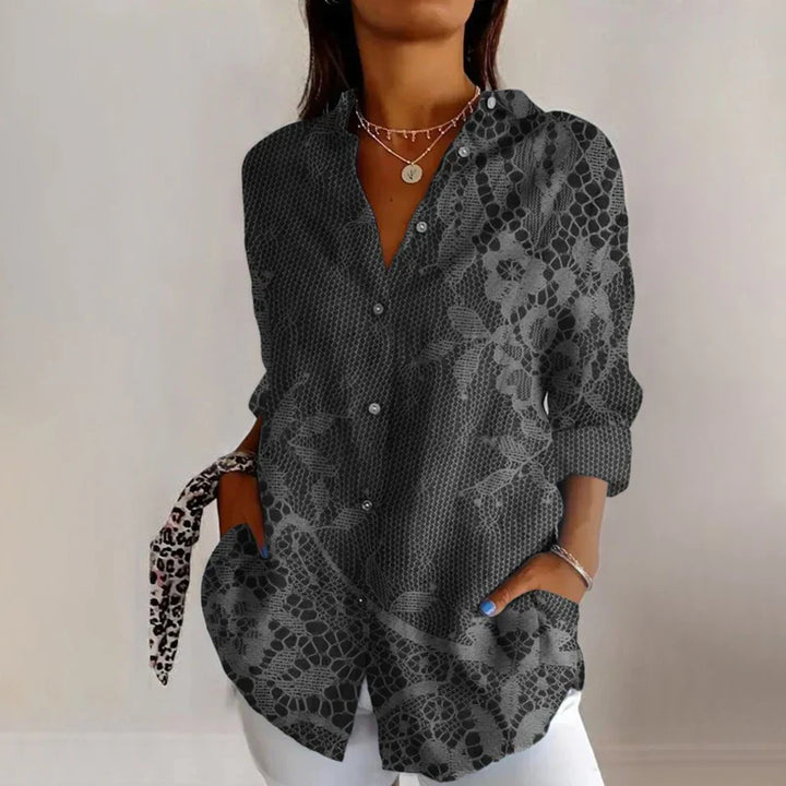 Thekla Klassische Vintage-Bluse