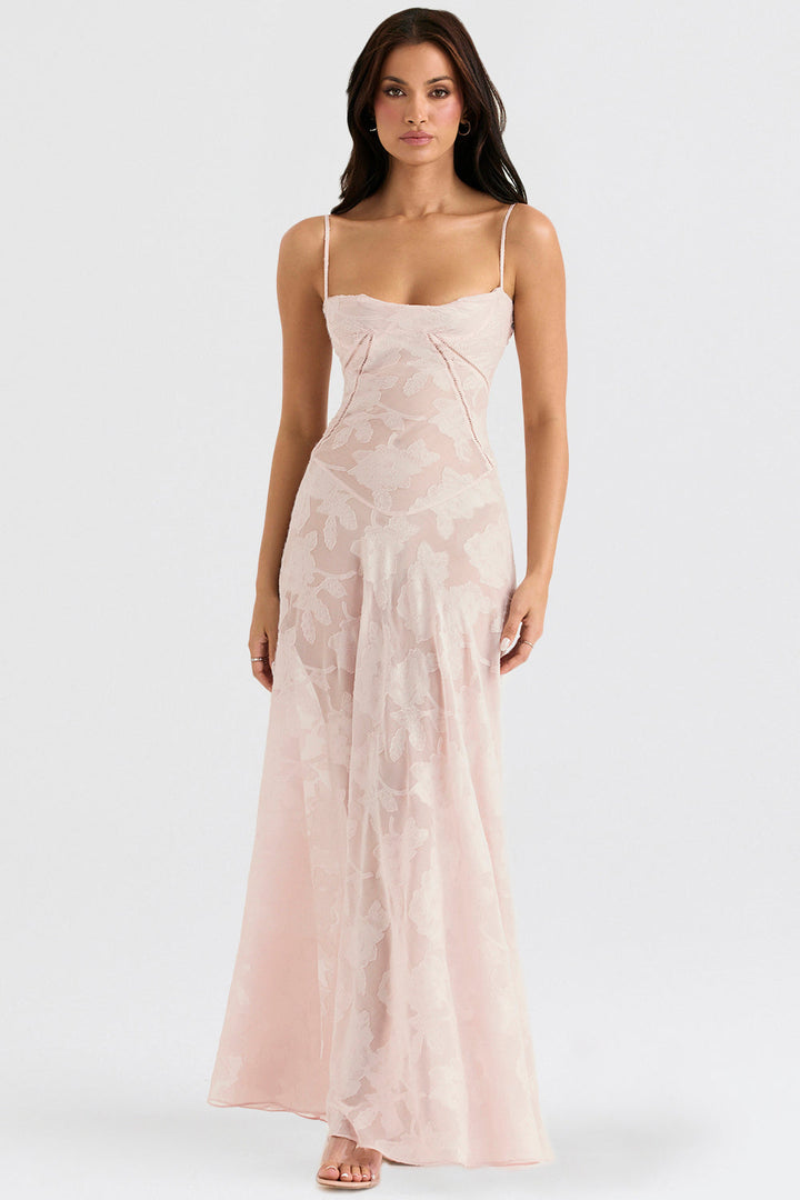 Ornella Damen Spitzenkleid Elegant