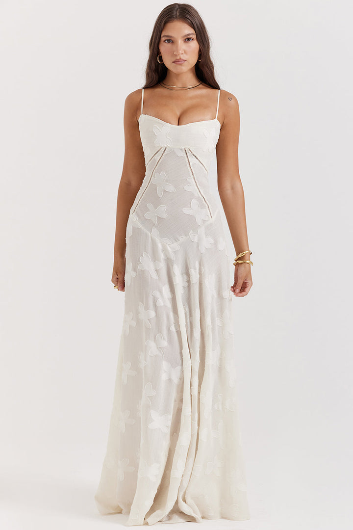 Ornella Damen Spitzenkleid Elegant