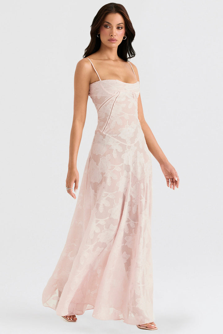 Ornella Damen Spitzenkleid Elegant