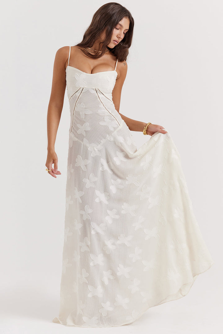 Ornella Damen Spitzenkleid Elegant