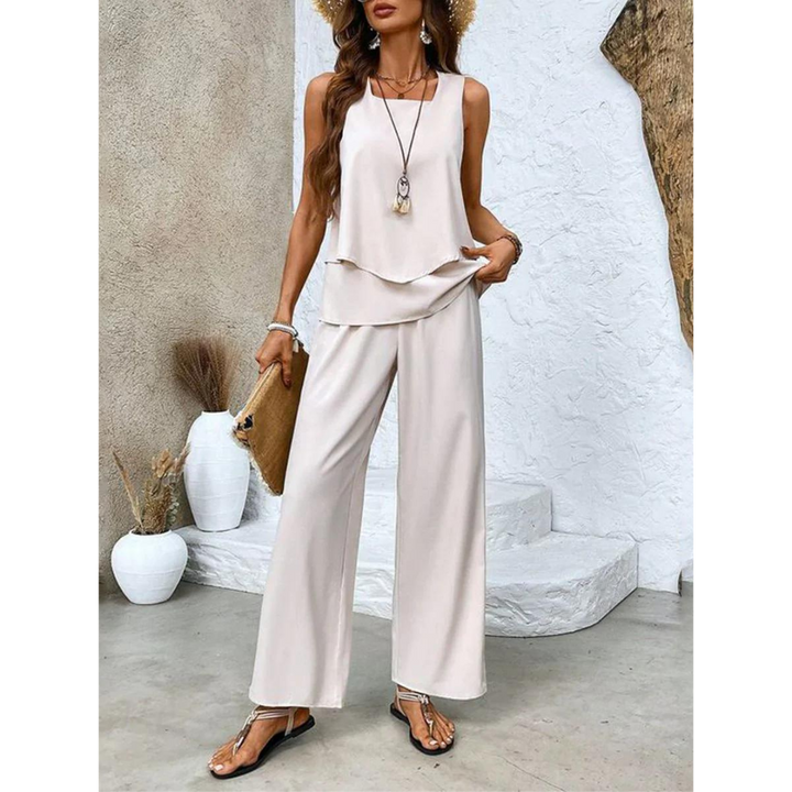 Collien Damen Zweiteiler Set