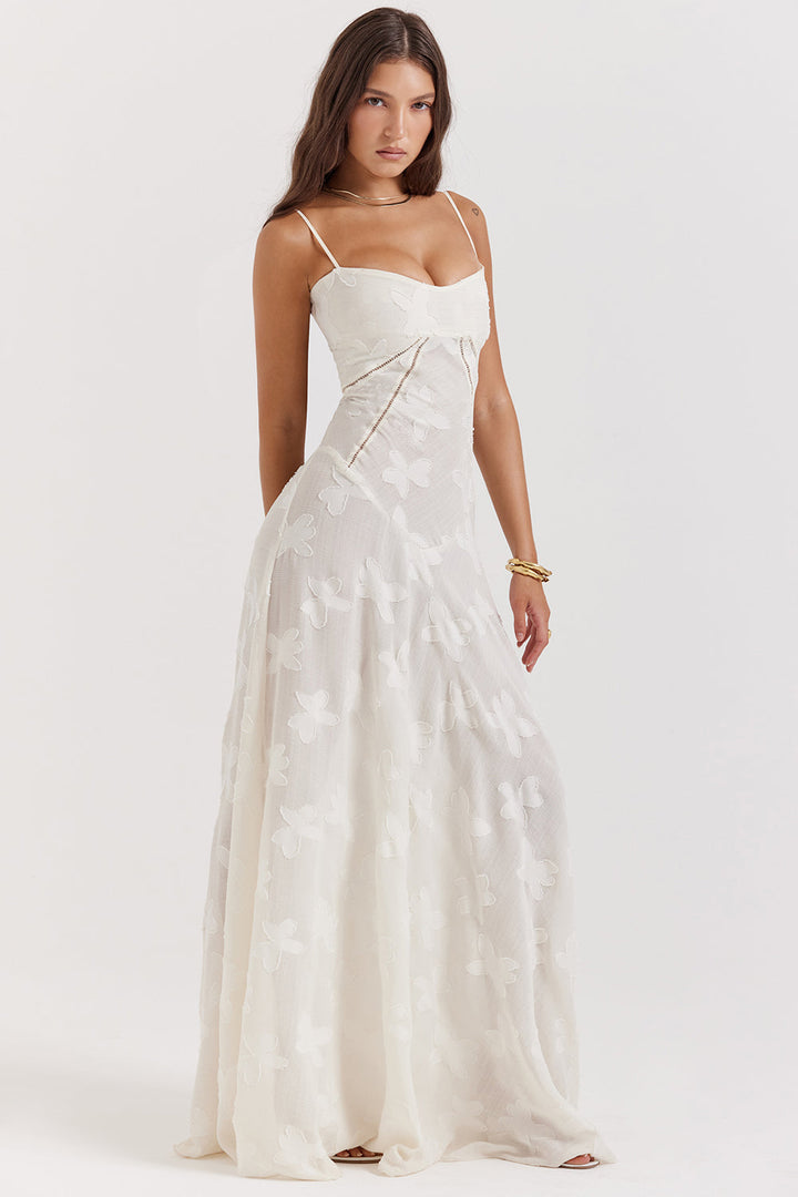 Ornella Damen Spitzenkleid Elegant