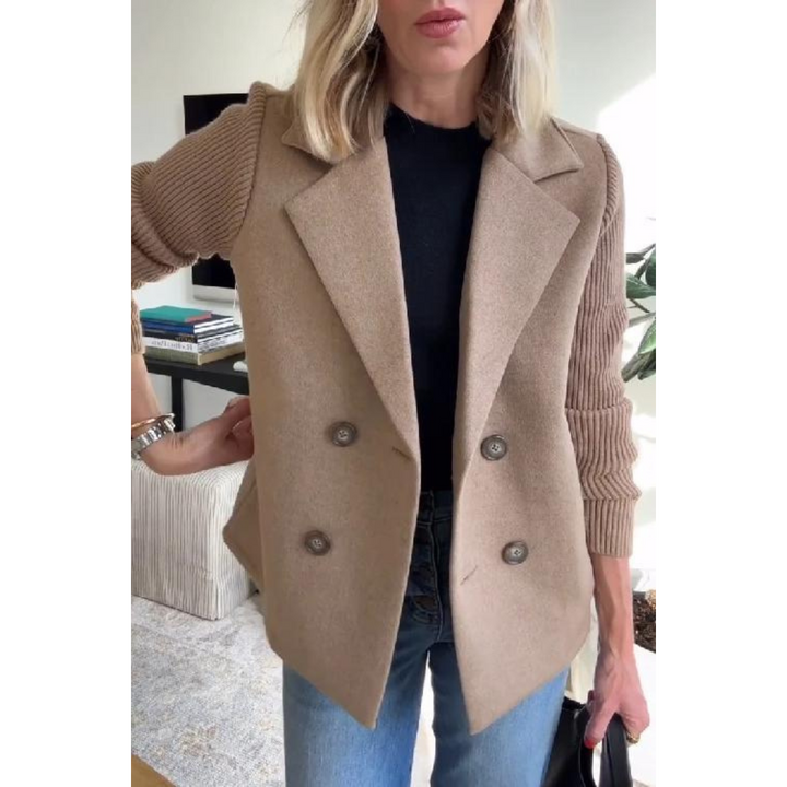 Patrizia Freizeit-Blazer mit Strickärmeln