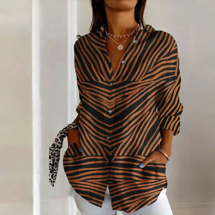Thekla Klassische Vintage-Bluse