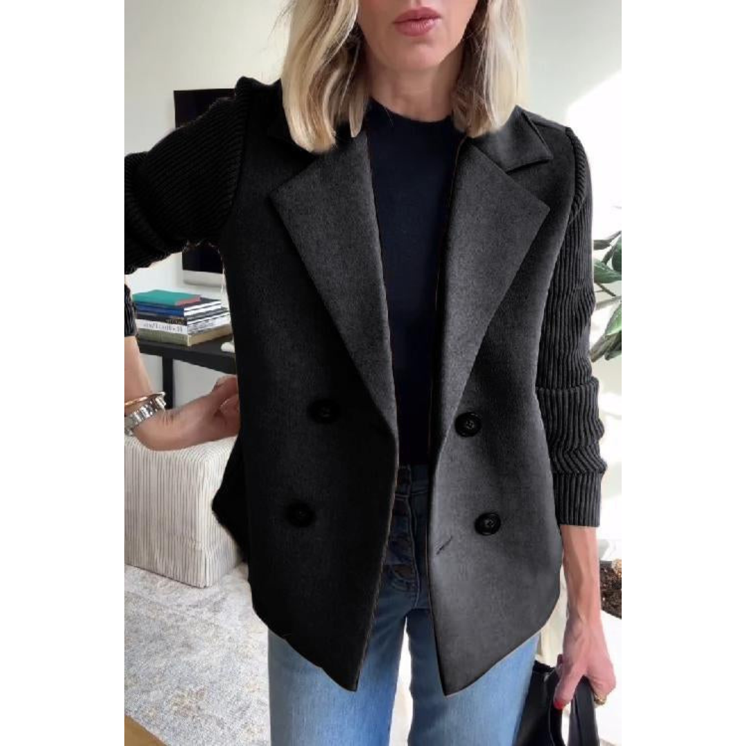 Patrizia Freizeit-Blazer mit Strickärmeln