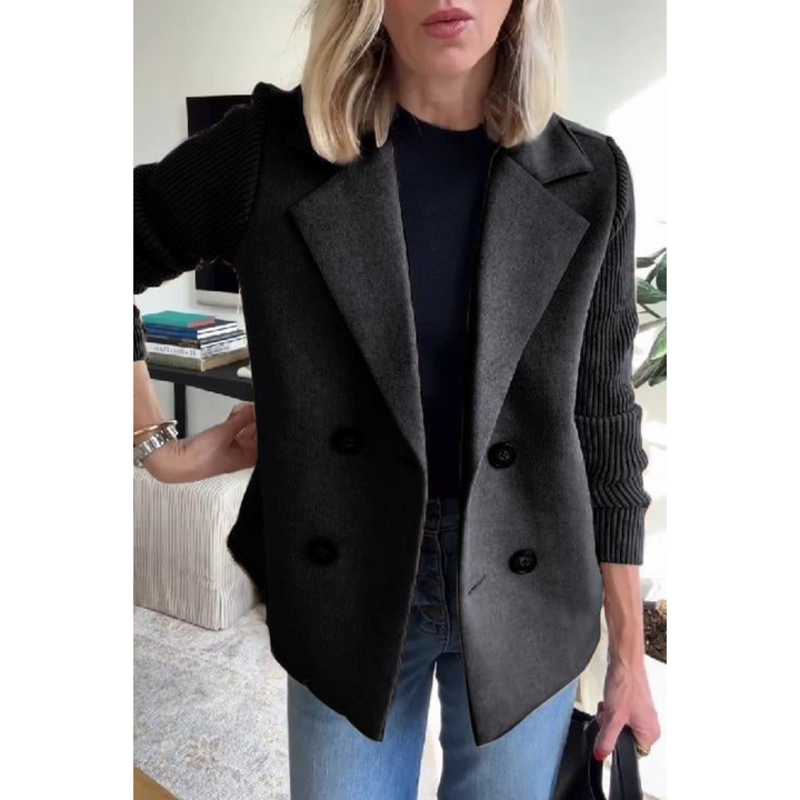 Patrizia Freizeit-Blazer mit Strickärmeln