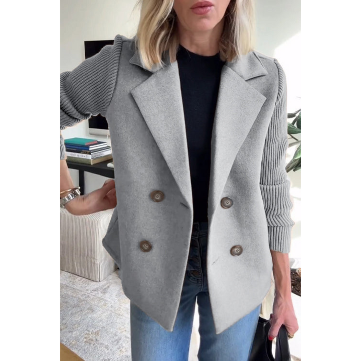 Patrizia Freizeit-Blazer mit Strickärmeln