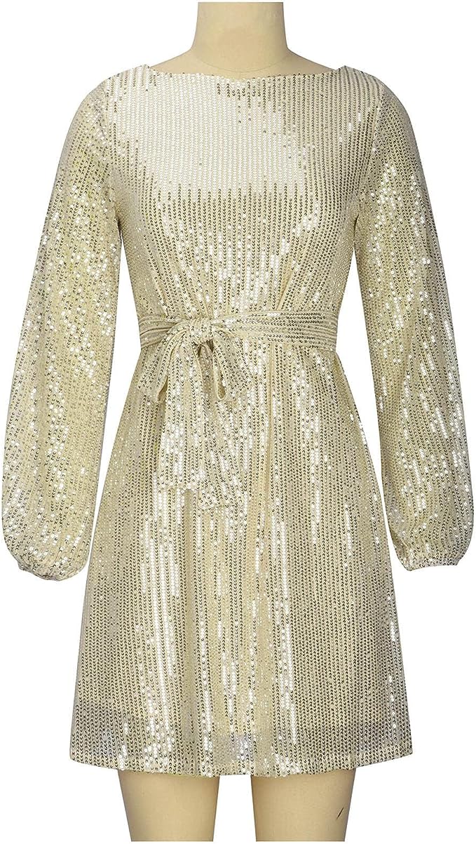 Anneliese Lose Pailletten Minikleid