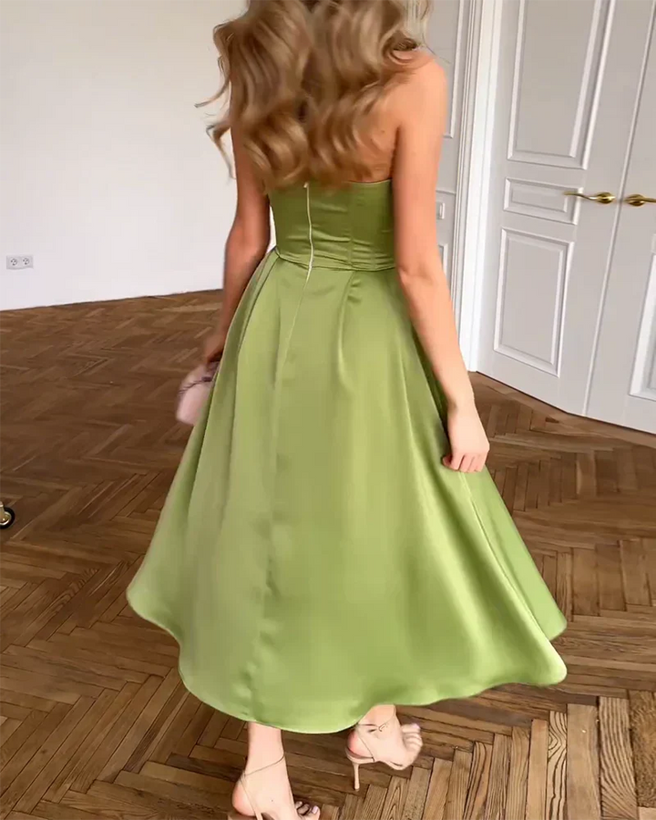 Beatricei Damen Midi Kleid Elegant & Figurbetont
