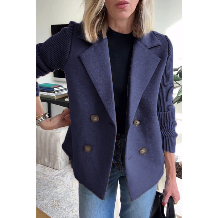 Patrizia Freizeit-Blazer mit Strickärmeln
