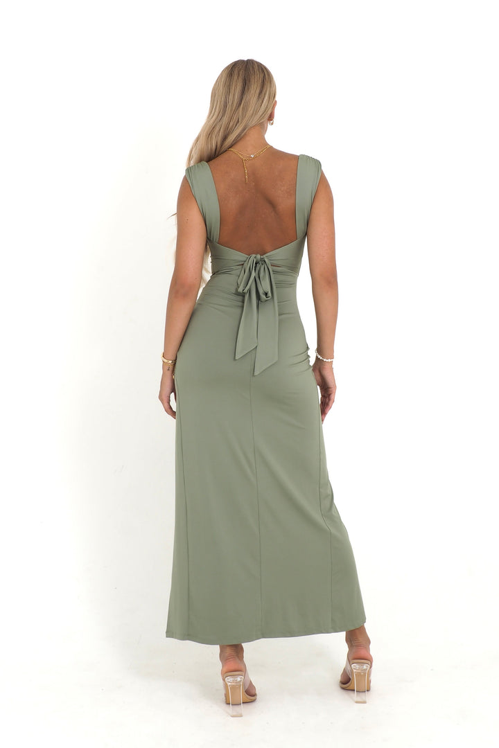 Janae Damen Kleid Rückenfrei