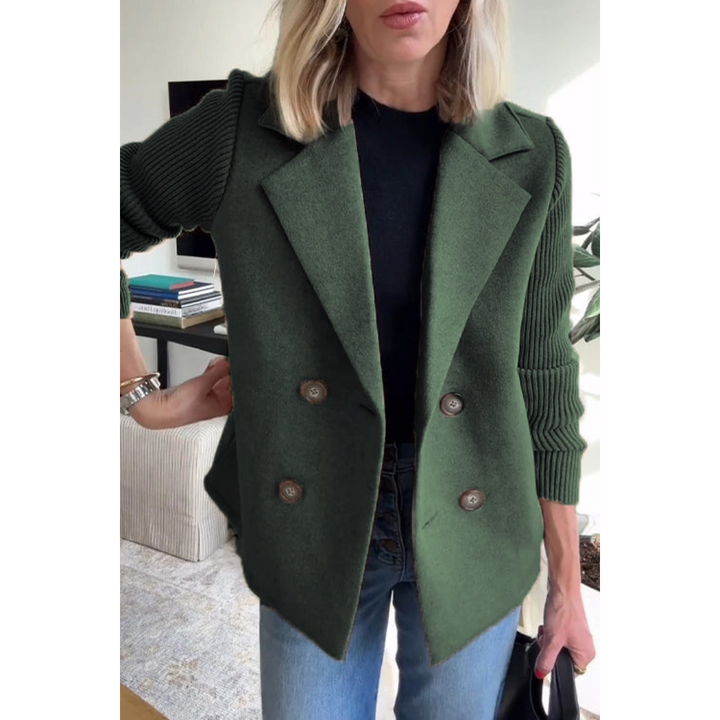 Patrizia Freizeit-Blazer mit Strickärmeln