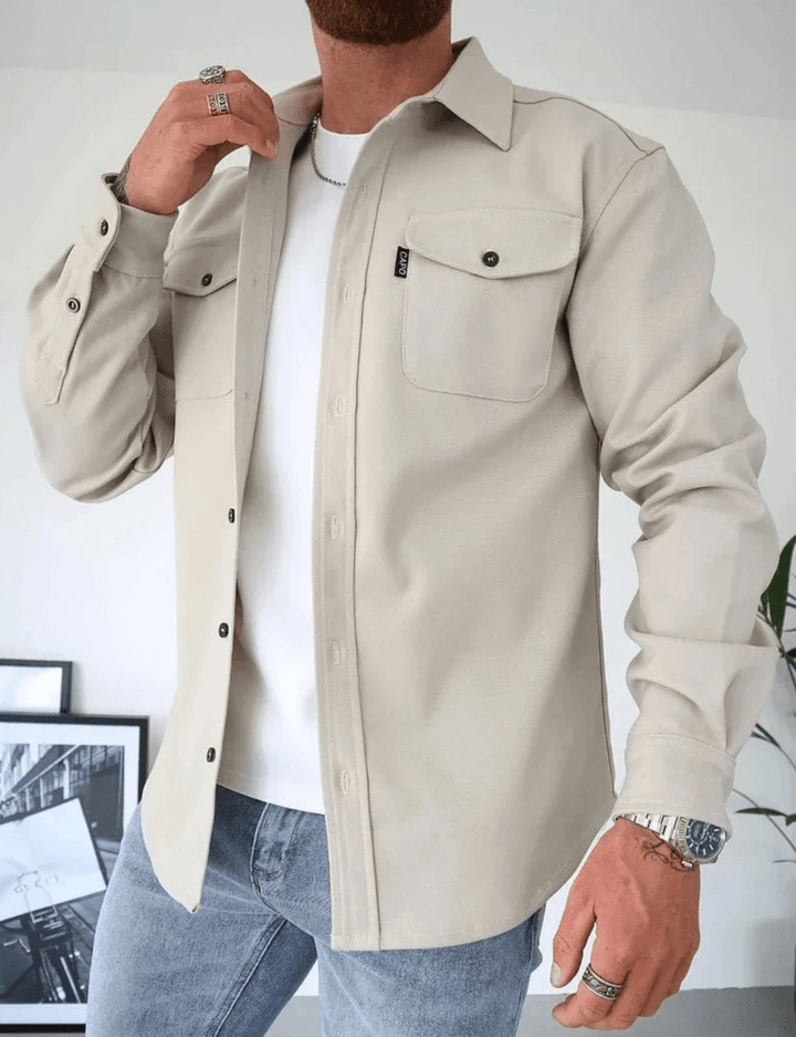 Jens Herren Freizeitjacke Einfarbig