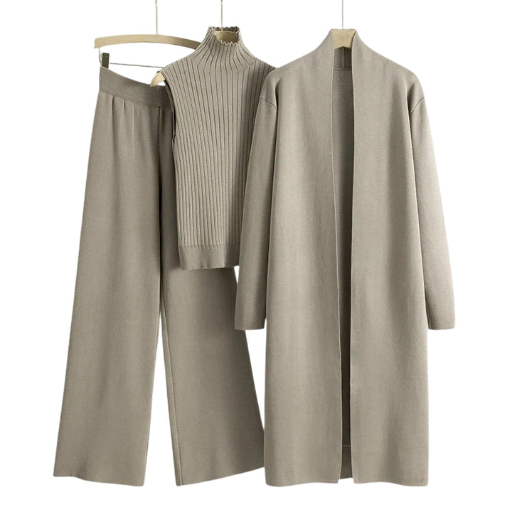 Damen Set mit Hose, Top und Cardigan