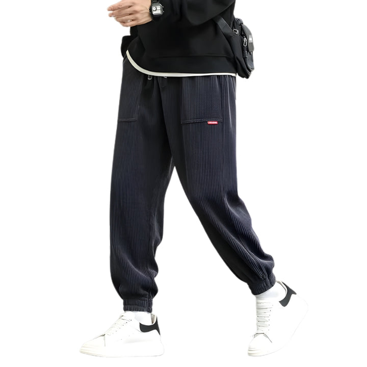 Herren-Cargo-Jogginghose mit verstellbarem Bund