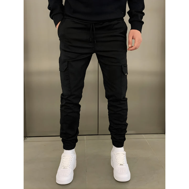 Herren-Cargo-Jogginghose mit Kordelzug
