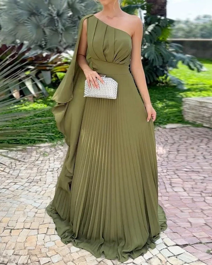 Martinae Elegantes Off-Shoulder Maxikleid für Damen
