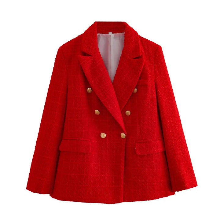 Norberta Vintage Doppelreihiger Blazer