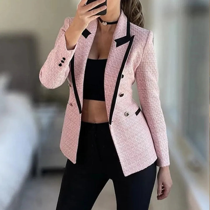 Norberta Vintage Doppelreihiger Blazer