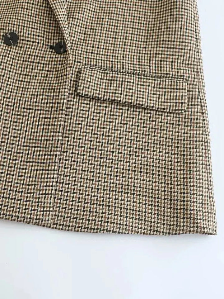 Silvana Vintage-Karoblazer