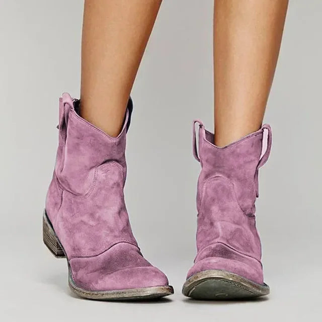 Lieselotte Damen Stiefeletten Spitz
