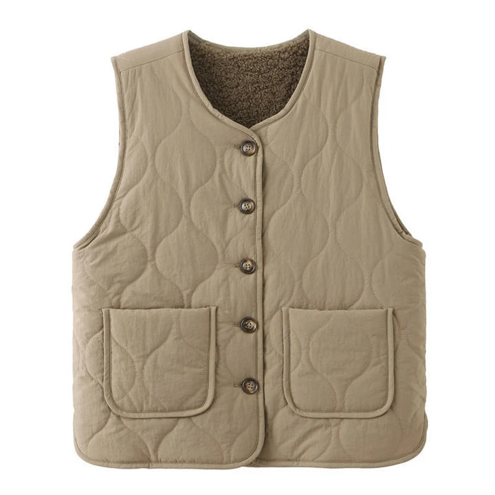 Rica Damen Wendeweste Fleece Warm