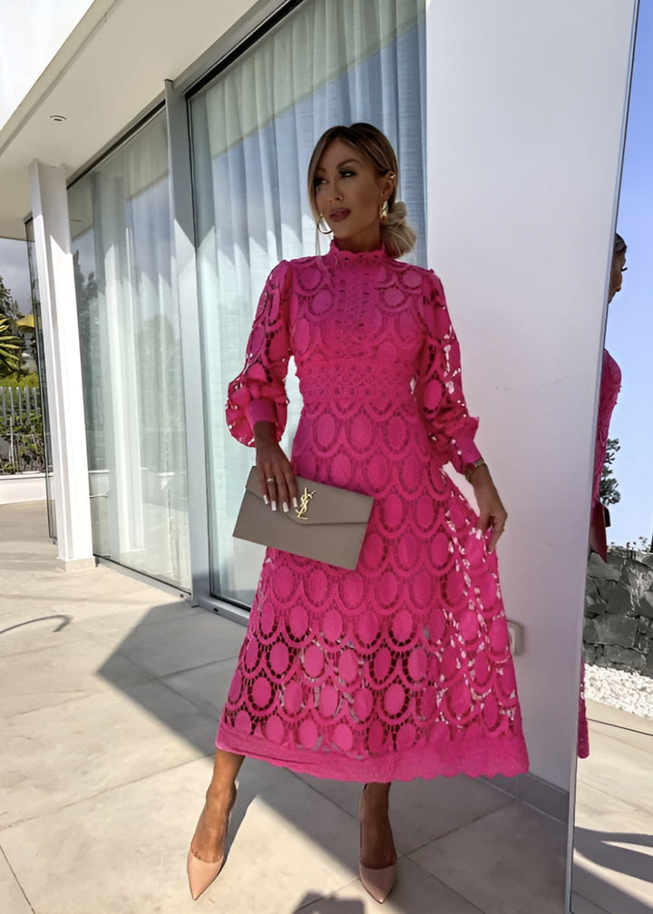 Maryana Damen Kleid Langarm