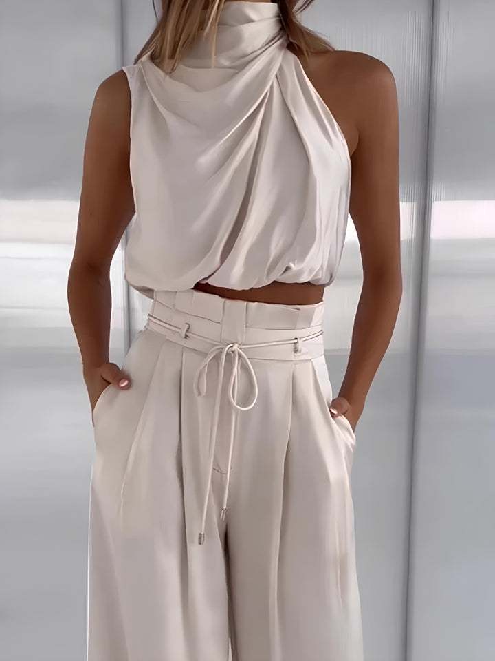 Mareen Zweiteiler Set Sommer Elegant