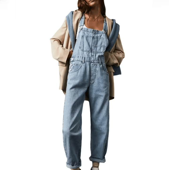 Annalena Damen - Denim - Jumpsuit mit Weiter Passform - Modehaus Blum
