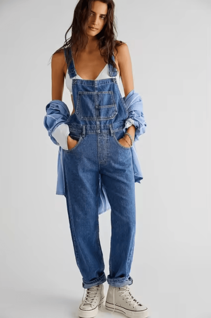 Annalena Damen - Denim - Jumpsuit mit Weiter Passform - Modehaus Blum