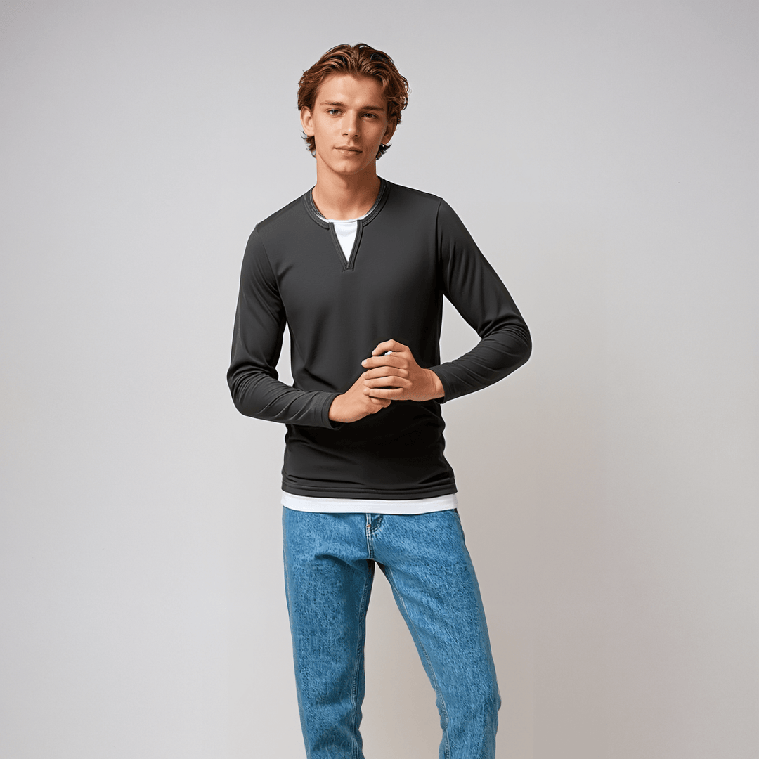 Armin Herren V - Ausschnitt Pullover - Modehaus Blum