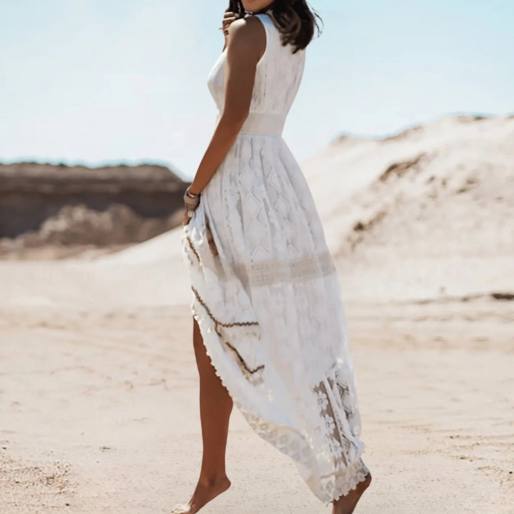 Inka Lässiges Atmungsaktives Boho-Maxikleid für Damen