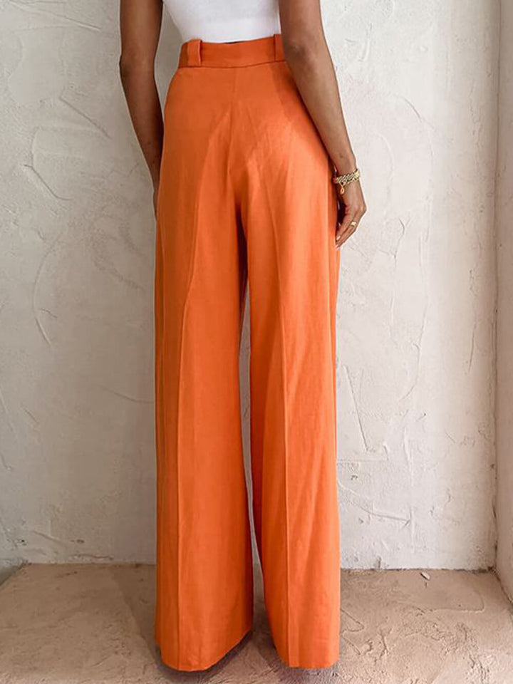 Caecilia Elegante Weite Hose für Damen