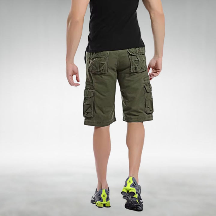Edmund Zuverlässige Cargo-Shorts mit Gürtel und Taschen für Herren