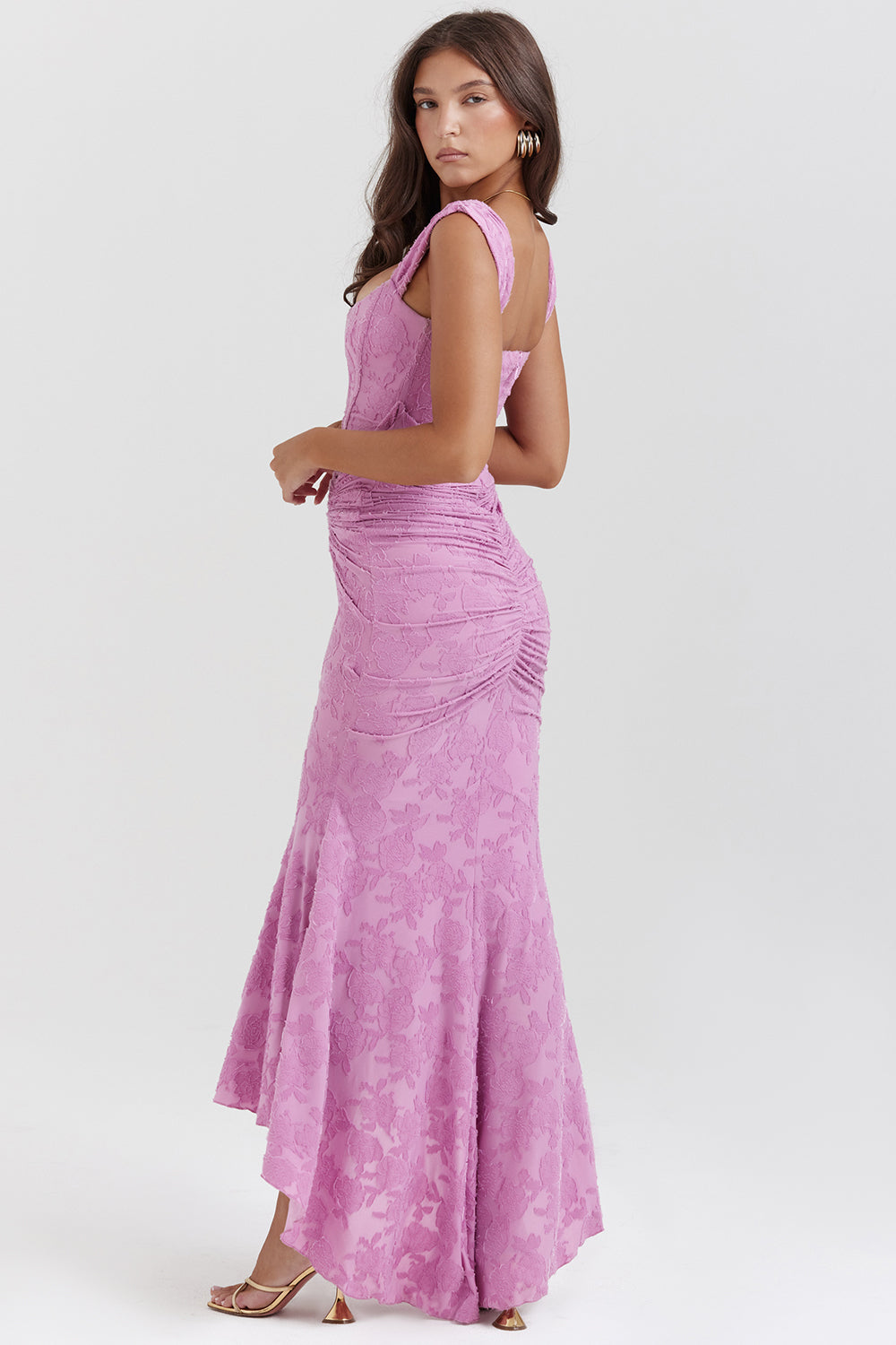 Matilde Damen Elegantes Abendkleid Rückenfrei