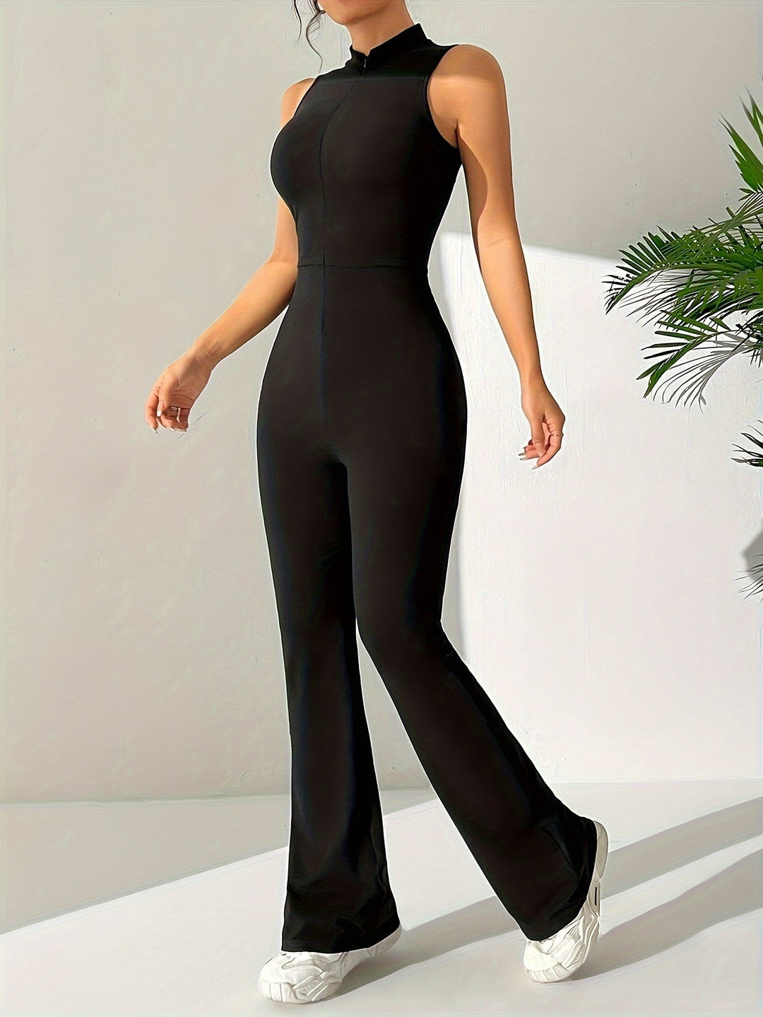 Cosima Damen - Jumpsuit ohne Ärmel mit V - Ausschnitt - Modehaus Blum
