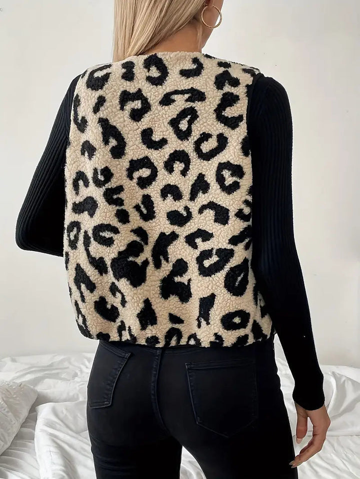 Emmi Leopardenmuster Weste
