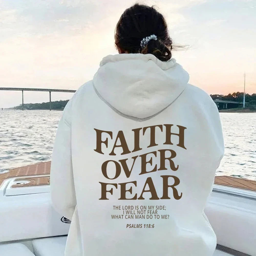 Damen Hoodie mit Kängurutasche und Rippbündchen