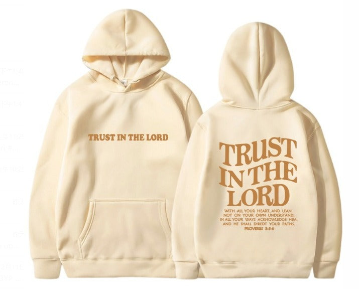 Damen Hoodie mit Kängurutasche und Rippbündchen