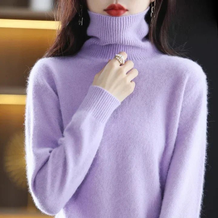 Nadine maglione a collo alto da donna