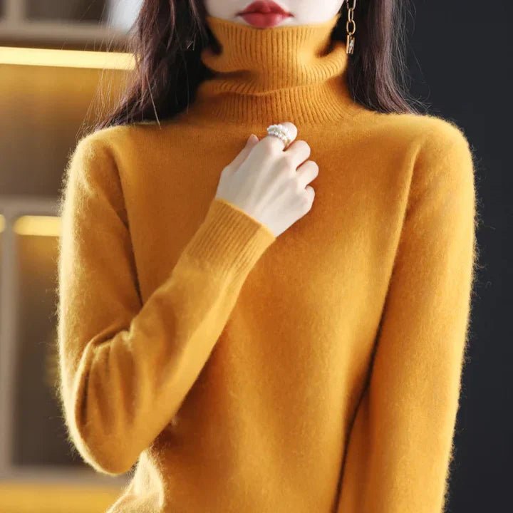 Nadine maglione a collo alto da donna