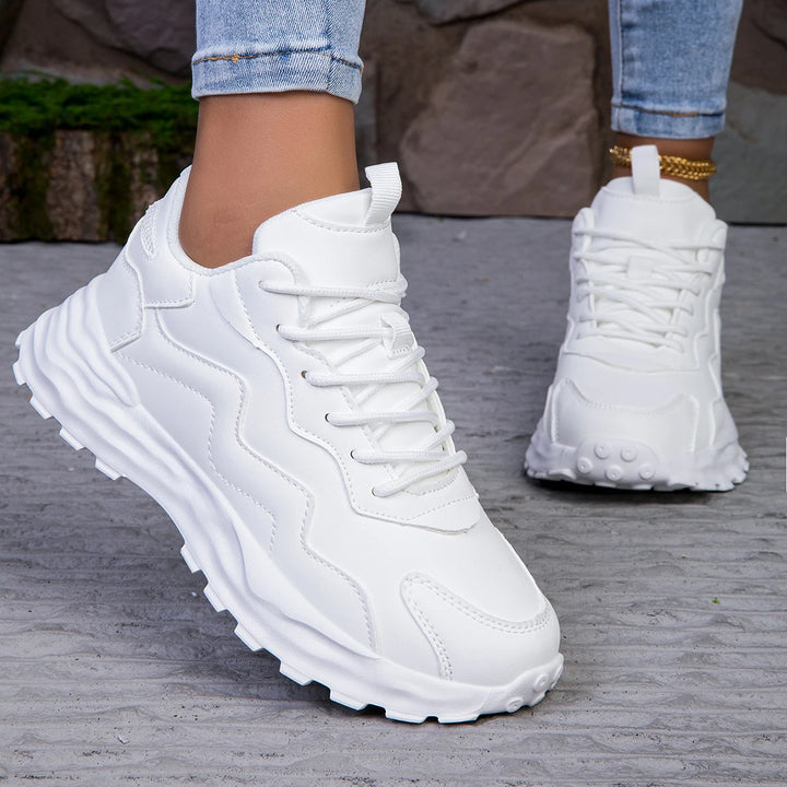 Ylvi Robust Chunky Sneaker con suola spessa per donna