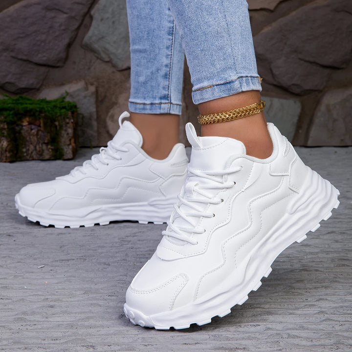 Ylvi Robust Chunky Sneaker con suola spessa per donna