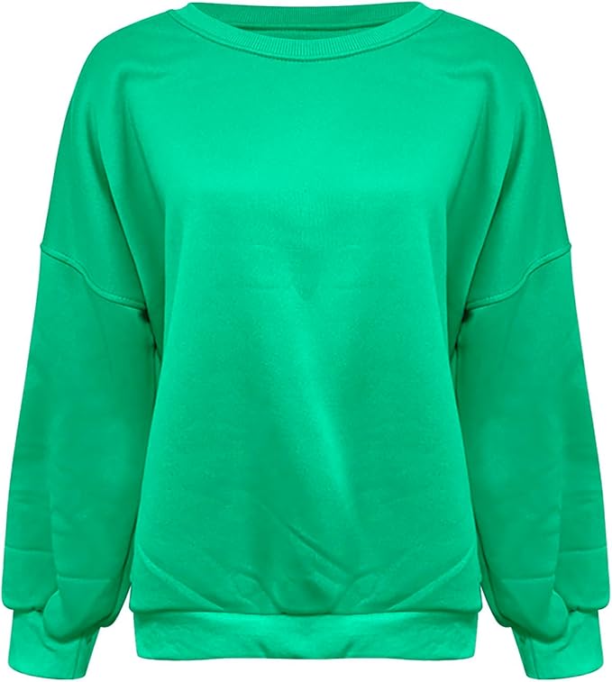 Damenpullover Langarm mit Rundhalsausschnitt und Buchstabenprint