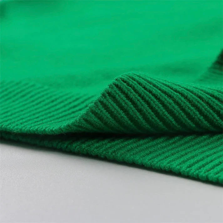 Damenpullover mit Rundhalsausschnitt und Schriftzug Pinky Promise