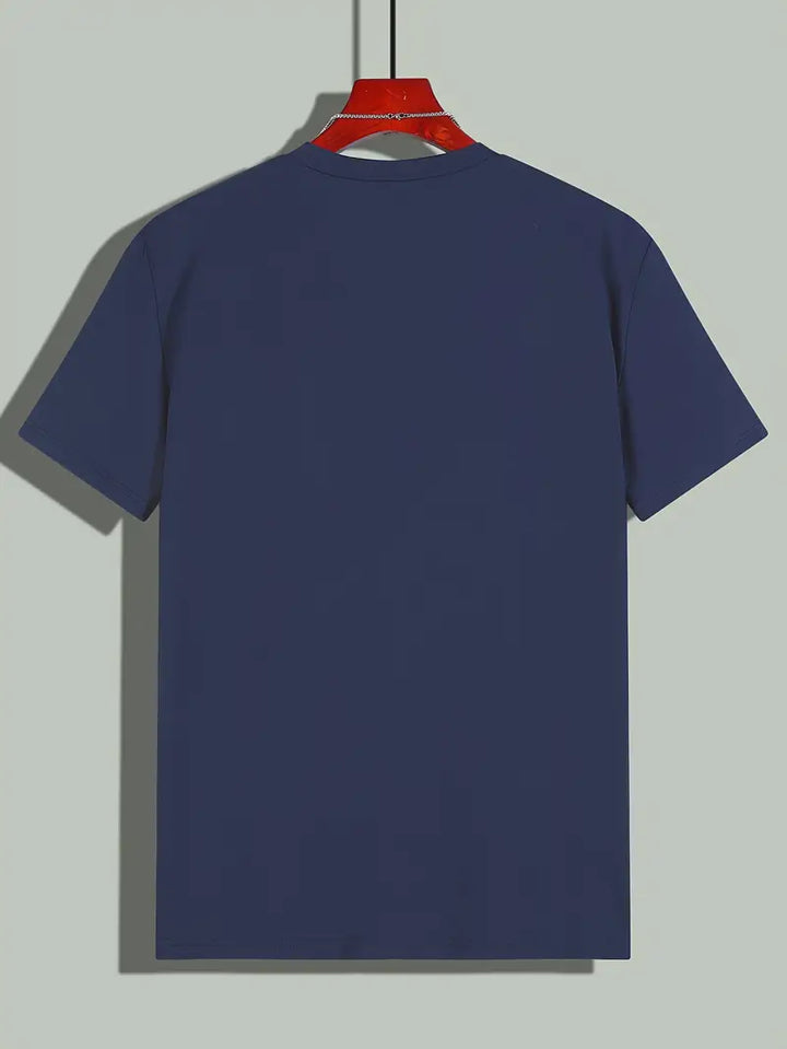 Darius Atmungsaktives Klassisches Shirt mit Rundhalsausschnitt für Herren