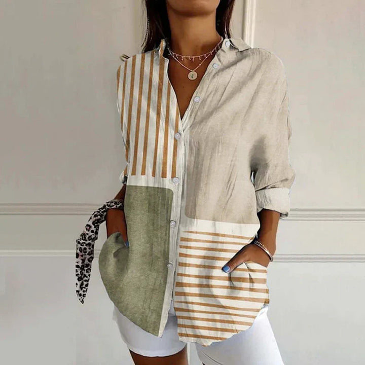 Thekla Klassische Vintage-Bluse